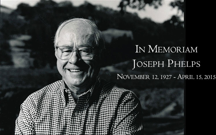 Скончался Джозеф Фелпс, один из лидеров виноделия Долины Напа